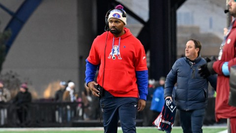 New England Patriots head coach Jerod Mayo