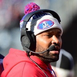 New England Patriots head coach Jerod Mayo