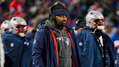 New England Patriots head coach Jerod Mayo