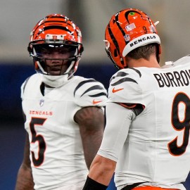 Cincinnati Bengals wide receiver Tee Higgins, Joe Burrow