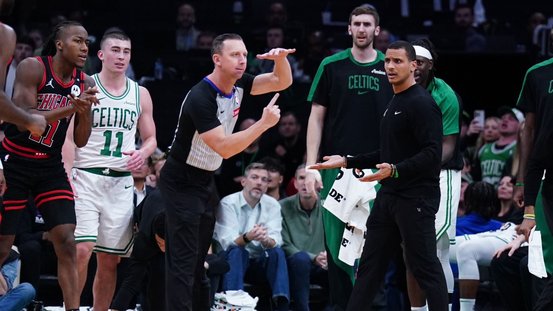 NBA Pool Report Gives Referee Side Of Celtics Technical Fouls Vs. Bulls