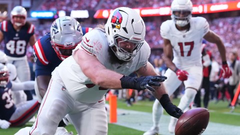 Arizona Cardinals offensive tackle Jonah Williams