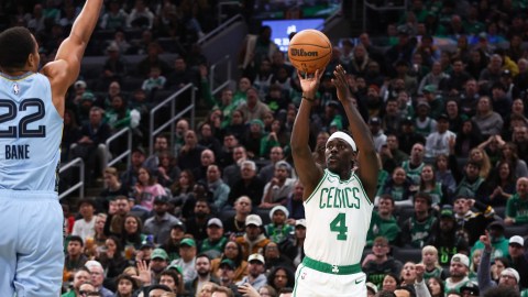 Boston Celtics guard Jrue Holiday