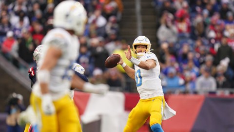 Los Angeles Chargers quarterback Justin Herbert