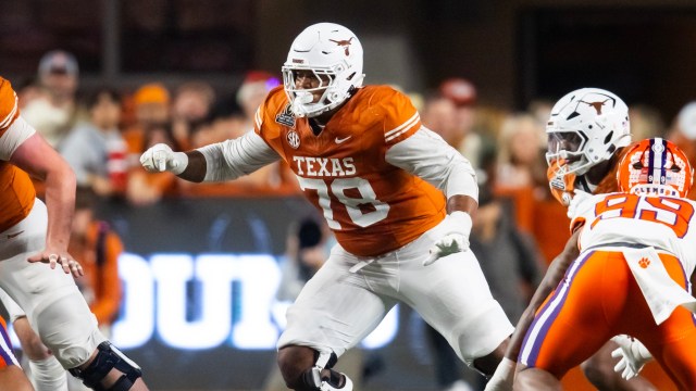 Texas Longhorns offensive lineman Kelvin Banks Jr.