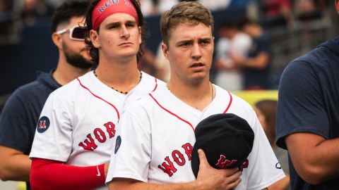 Chicago White Sox prospect Kyle Teel and Boston Red Sox prospect Roman Anthony