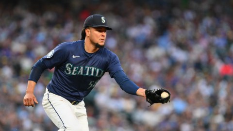 Seattle Mariners pitcher Luis Castillo