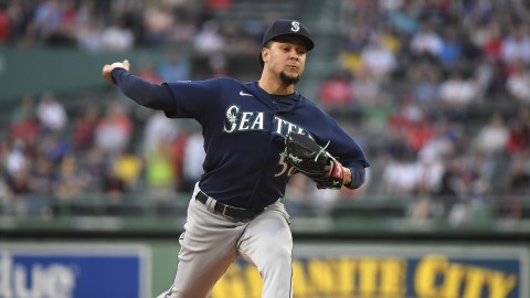 Seattle Mariners pitcher Luis Castillo