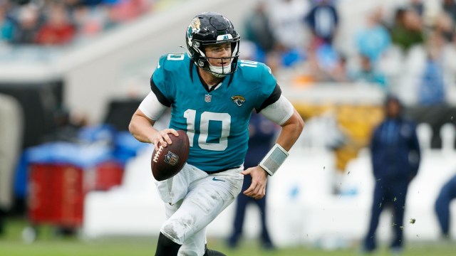 Jacksonville Jaguars quarterback Mac Jones