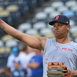 Boston Red Sox third baseman Rafael Devers