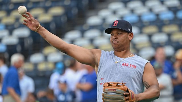 Boston Red Sox third baseman Rafael Devers