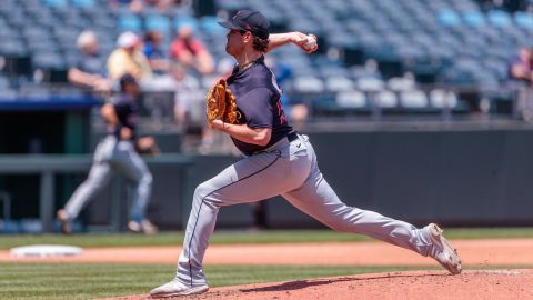 Cleveland Guardians pitcher Shane Bieber