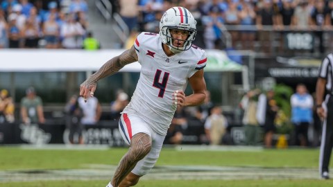 Arizona Wildcats wide receiver Tetairoa McMillan