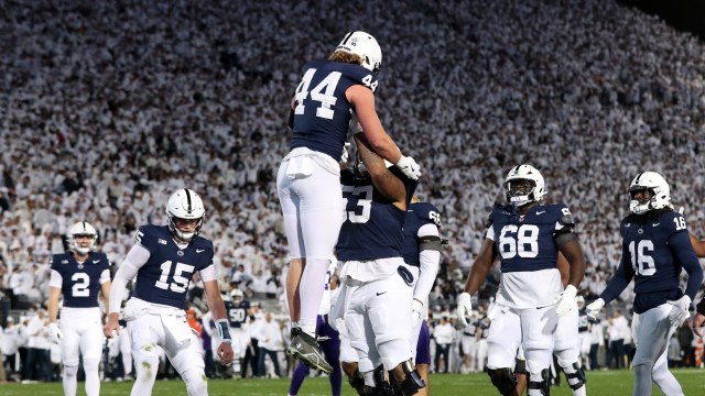 Penn State Nittany Lions tight end Tyler Warren