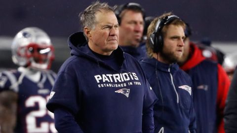 North Carolina coaches Bill Belichick and Steve Belichick