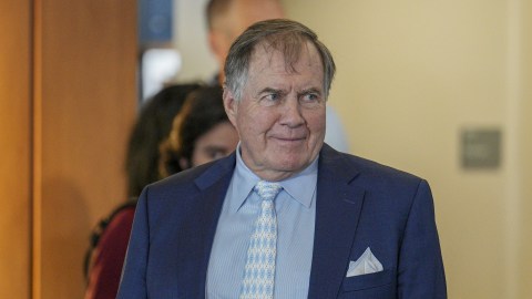 North Carolina Tar Heels head coach Bill Belichick