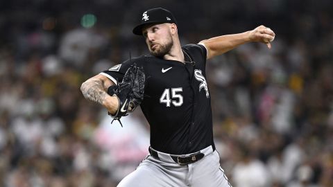 Chicago White Sox pitcher Garrett Crochet