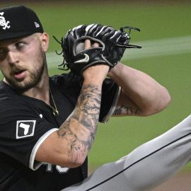 Chicago White Sox pitcher Garrett Crochet