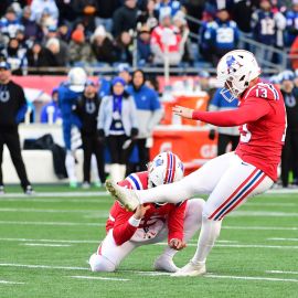 New England Patriots kicker Joey Slye