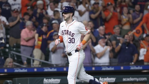 Houston Astros outfielder Kyle Tucker