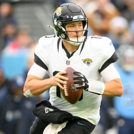 Jacksonville Jaguars quarterback Mac Jones