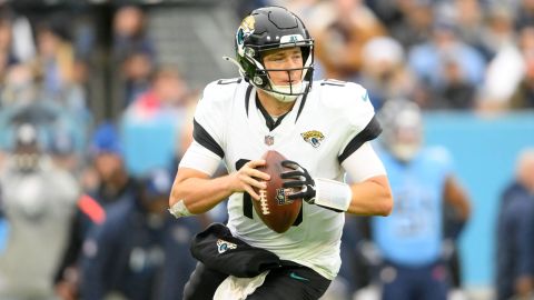 Jacksonville Jaguars quarterback Mac Jones