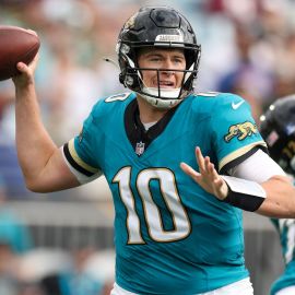 Jacksonville Jaguars quarterback Mac Jones