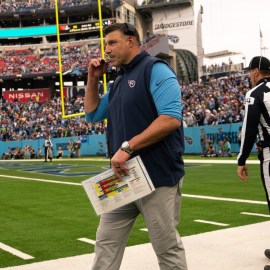 Former Tennessee Titans head coach Mike Vrabel