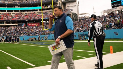 Former Tennessee Titans head coach Mike Vrabel