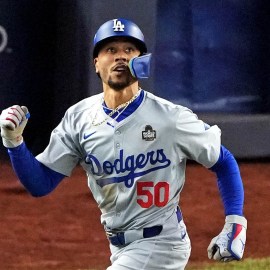 Los Angeles Dodgers right fielder/shortstop Mookie Betts