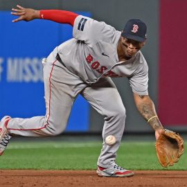 Boston Red Sox third baseman Rafael Devers