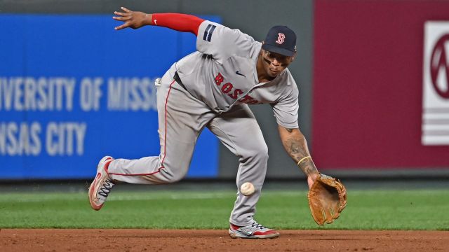 Boston Red Sox third baseman Rafael Devers