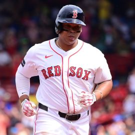 Boston Red Sox third baseman Rafael Devers