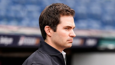 Detroit Tigers president of baseball operations Scott Harris