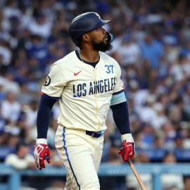 MLB outfielder Teoscar Hernández