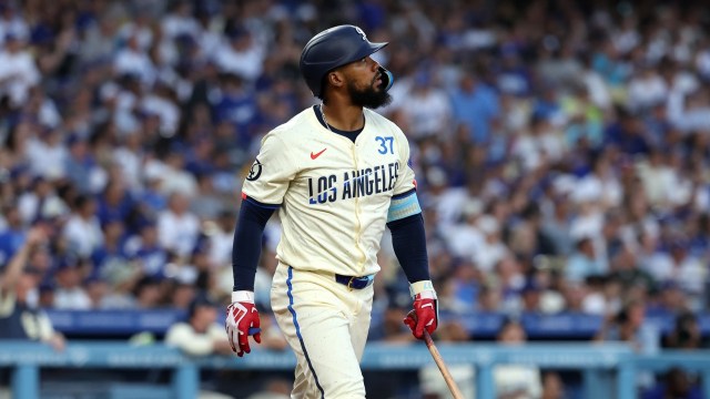 MLB outfielder Teoscar Hernández