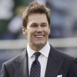 NFL broadcaster Tom Brady