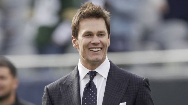 NFL broadcaster Tom Brady