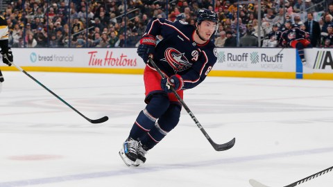 Columbus Blue Jackets defenseman Zach Werenski