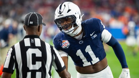 Penn State Nittany Lions defensive end Abdul Carter