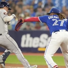 MLB infielder Alex Bregman and Toronto Blue Jays first baseman Vladimir Guerrero Jr.