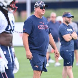 New England Patriots offensive coordinator Alex Van Pelt