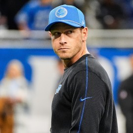 Detroit Lions offensive coordinator Ben Johnson