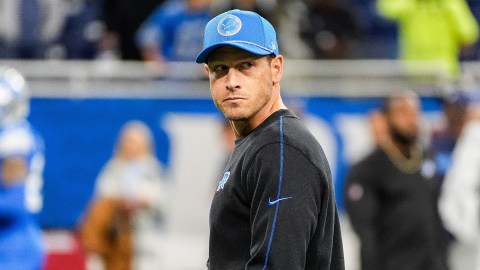 Detroit Lions offensive coordinator Ben Johnson