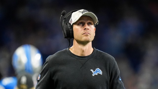 Detroit Lions offensive coordinator Ben Johnson