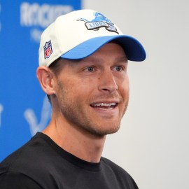 Detroit Lions offensive coordinator Ben Johnson