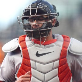 Boston Red Sox catcher Blake Sabol