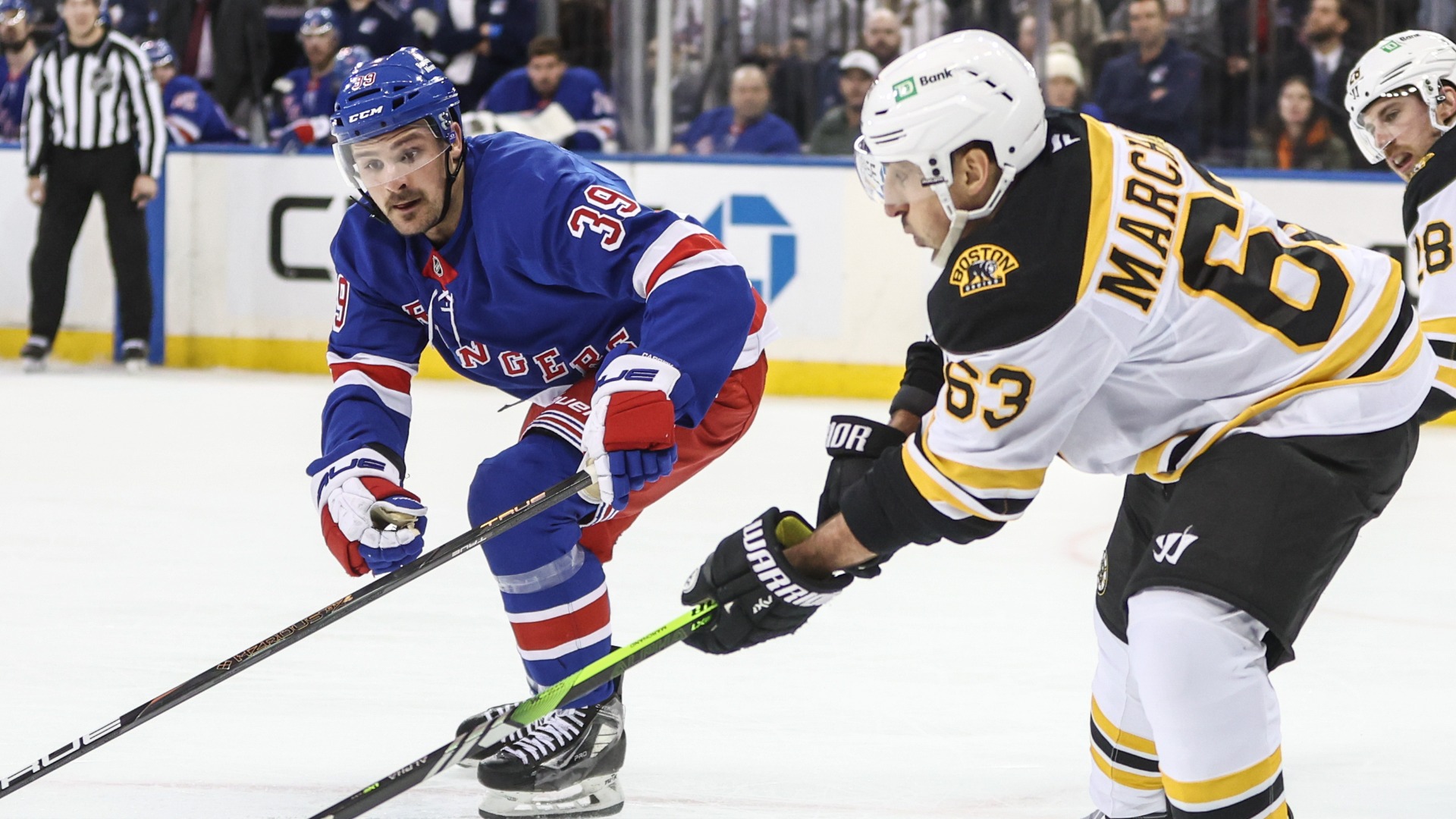 Bruins Notes: Boston's Scoring Woes Continue In Loss To Struggling Rangers