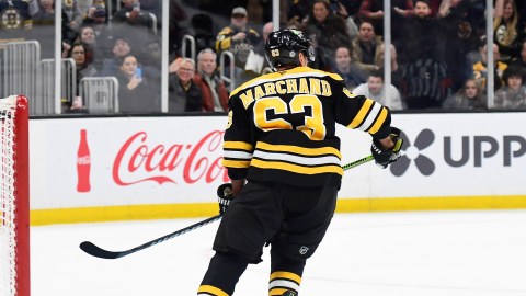 Boston Bruins forward Brad Marchand