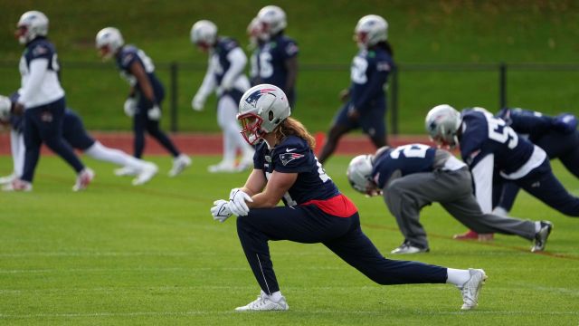 New England Patriots safety Brenden Schooler